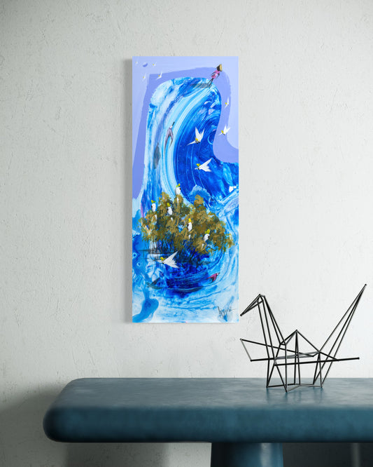If I Was A Bird. 50 x 20 cm