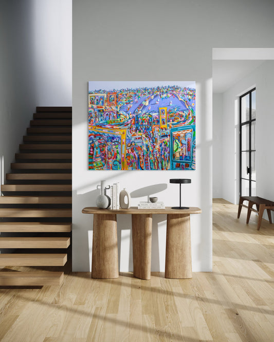 Urban Flow 120 x 100 cm
