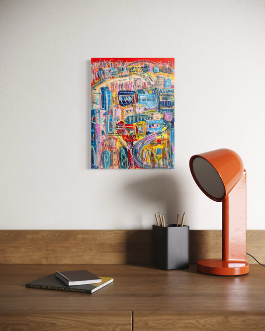 Southbank Summer 40 x 30 cm