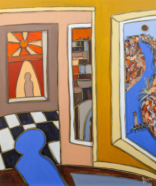 The Courage To Be Yourself  60 x 50 cm