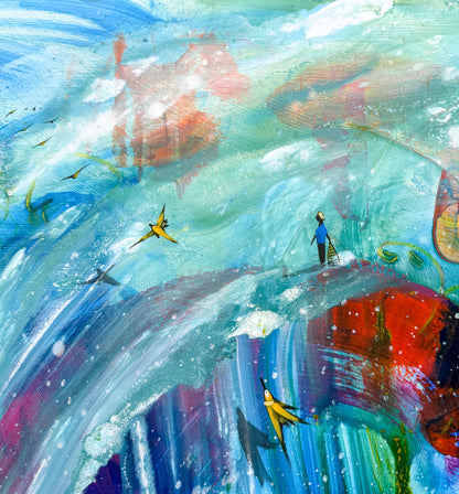 Dreamgirl. 120 x 100 cm