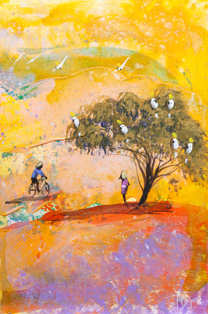 Rendezvous. 30 x 20 cm