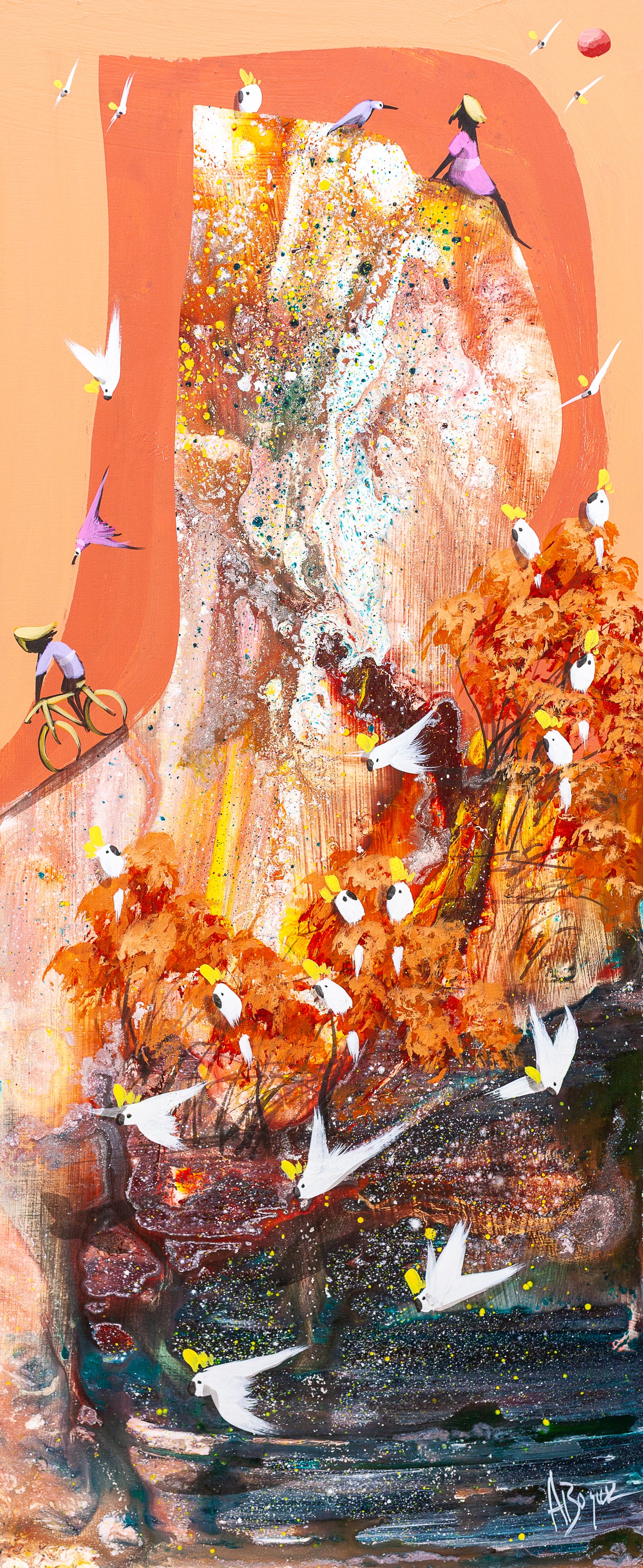 The Turning  60 x 25 cm