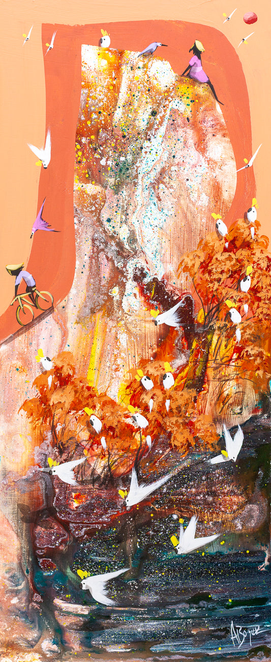 The Turning  60 x 25 cm