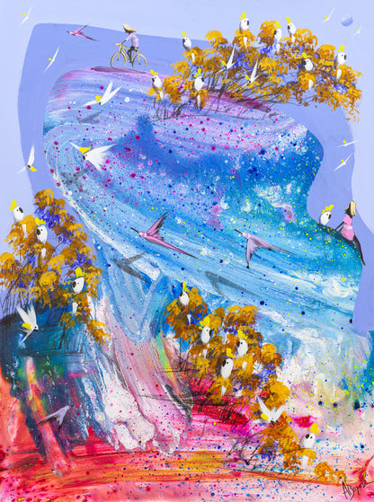 Carried Away  60 x 45 cm