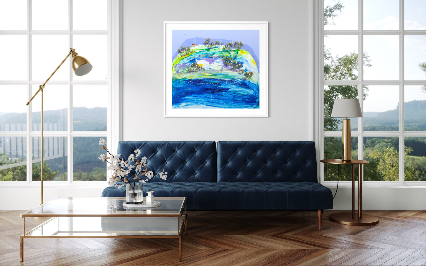 The Journey Home 100 x 90 cm