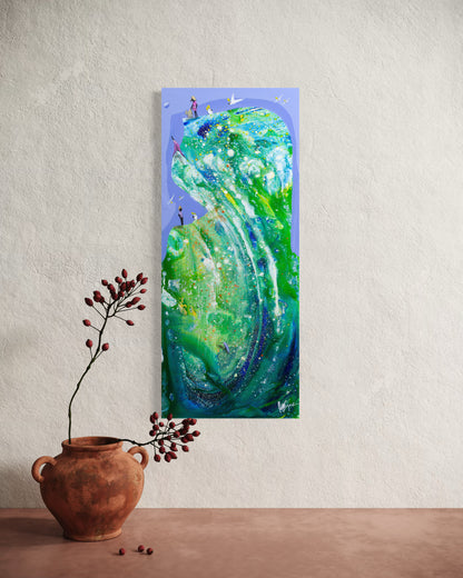 Lonely Bird  60 x 25 cm