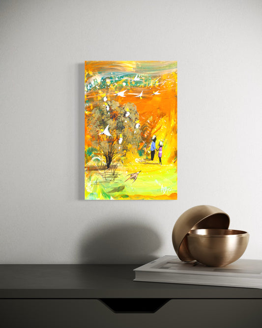 When Love Flies In. 30 x 20 cm