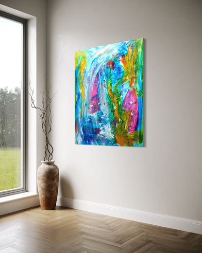 Dreamgirl. 120 x 100 cm