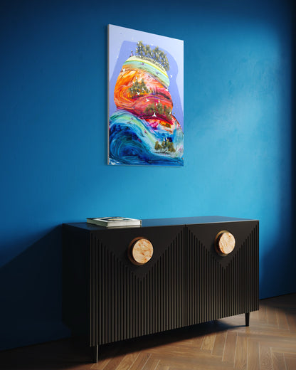 Finding You. 100 x 65 cm