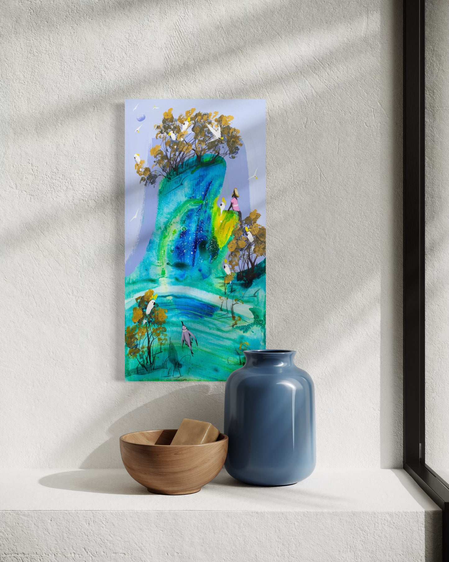 The Guardians  40 x 20 cm