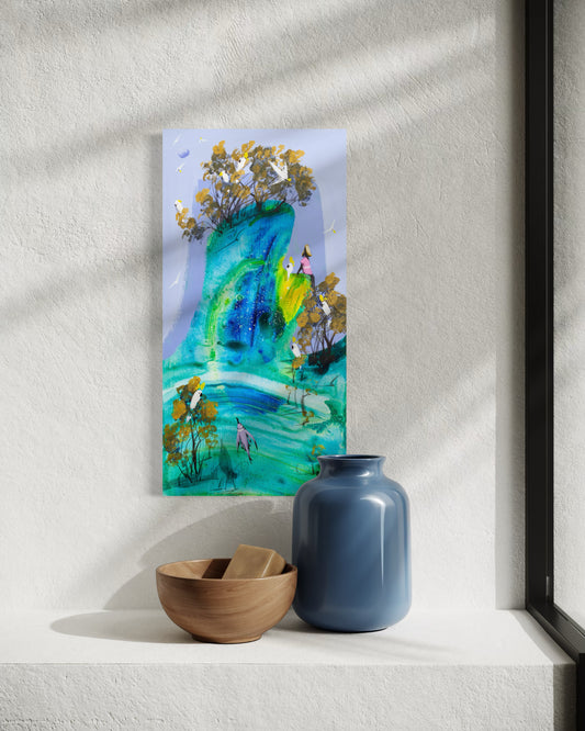 The Guardians  40 x 20 cm