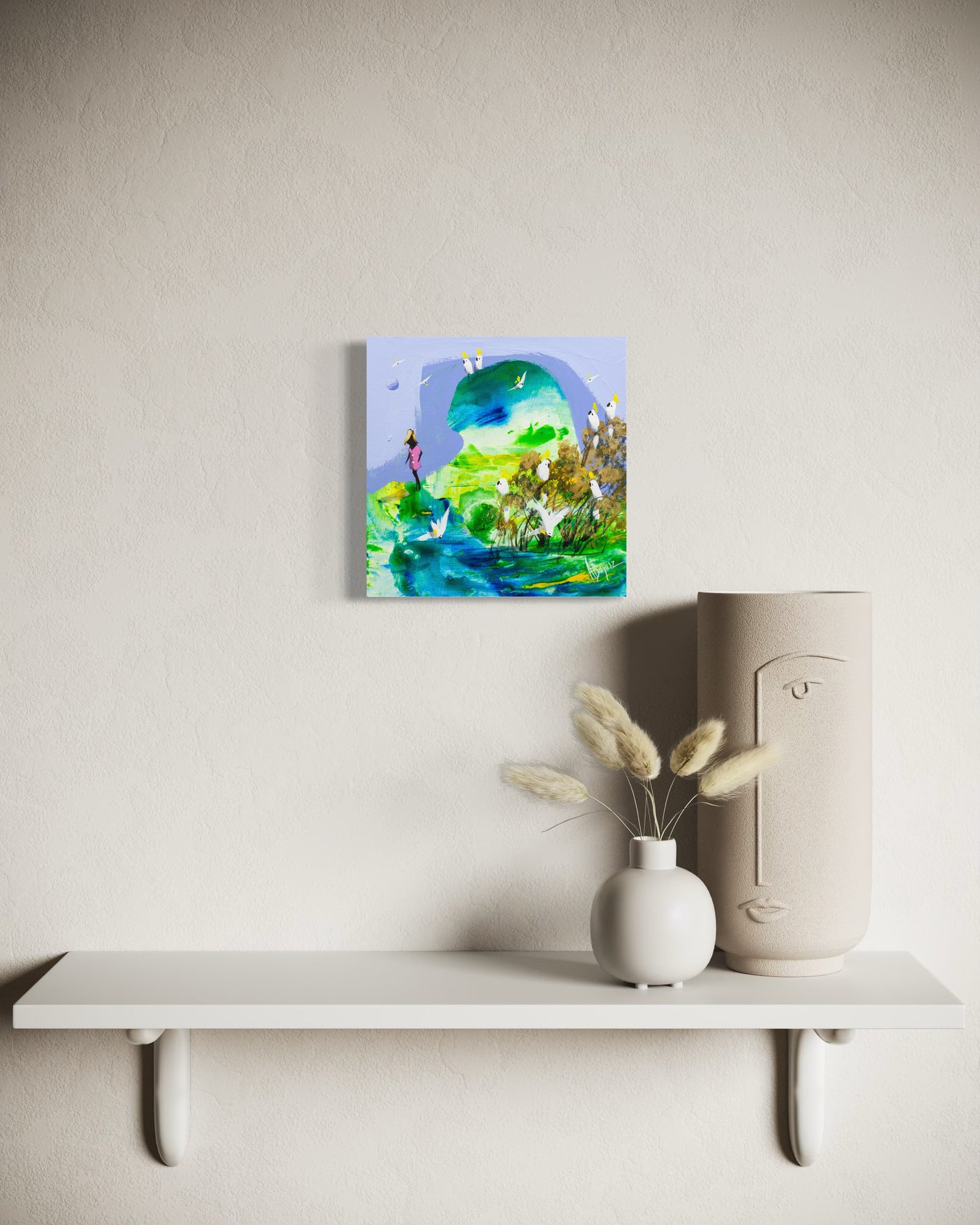 Guiding The Way 20 x 20 cm