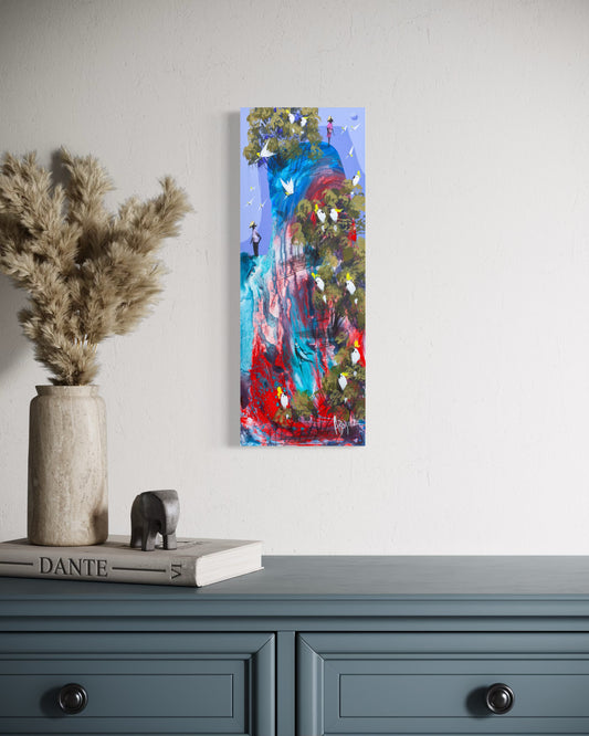 Flying Home. 40 x 15 cm