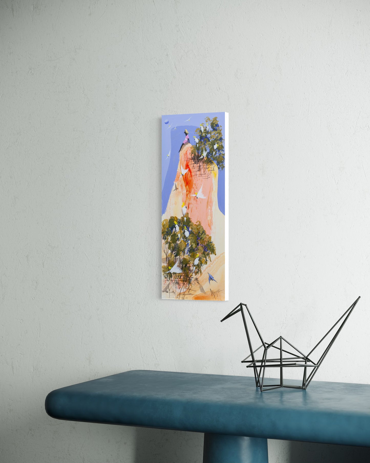 Back To The Wild. 40 x 15 cm
