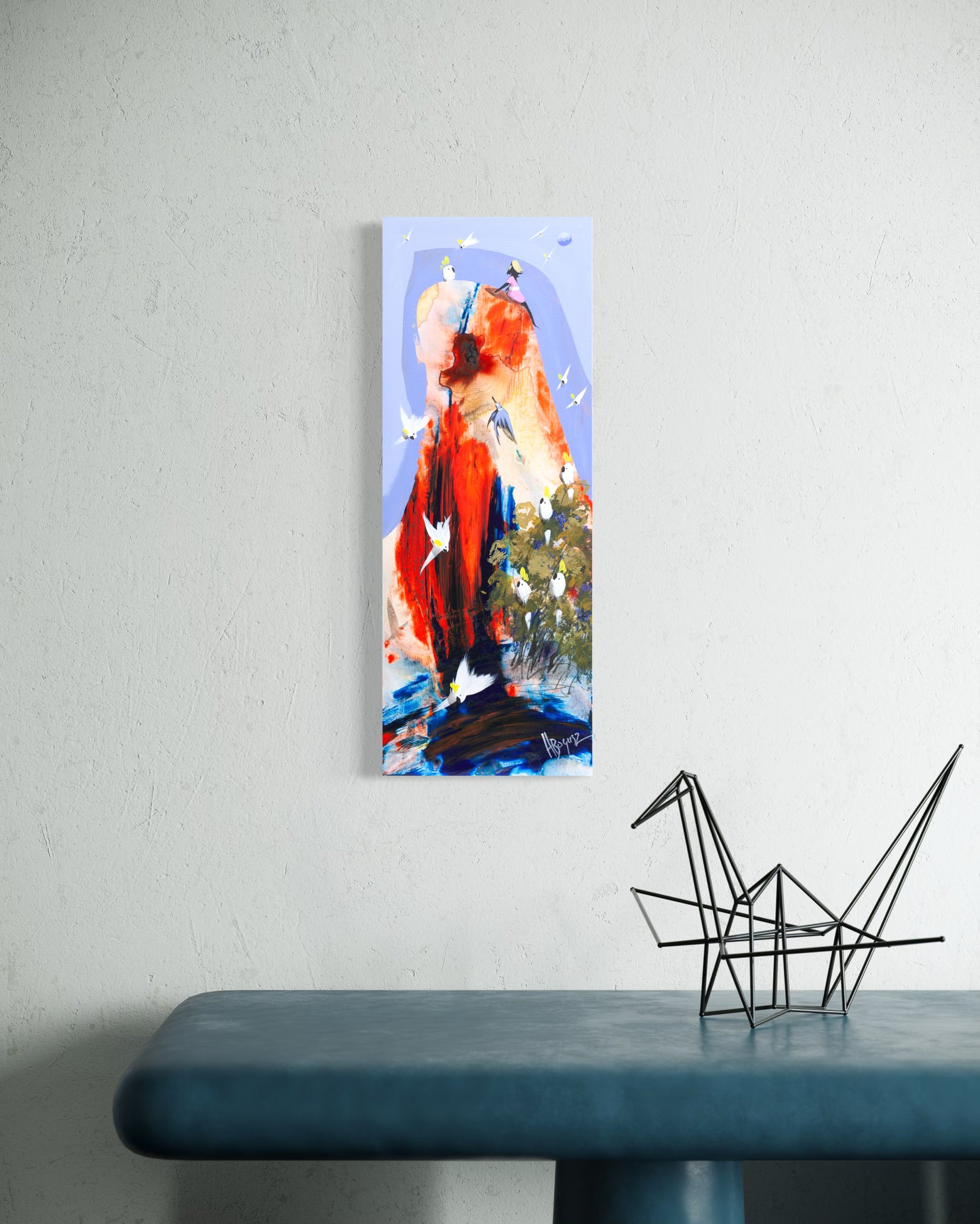 Fly Me Home. 40 x 15 cm