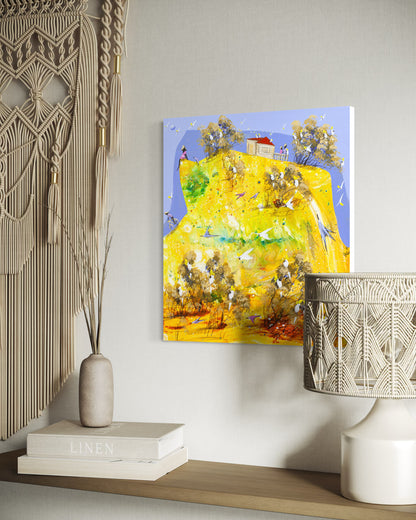The Hill Is Alive  50 x 45 cm