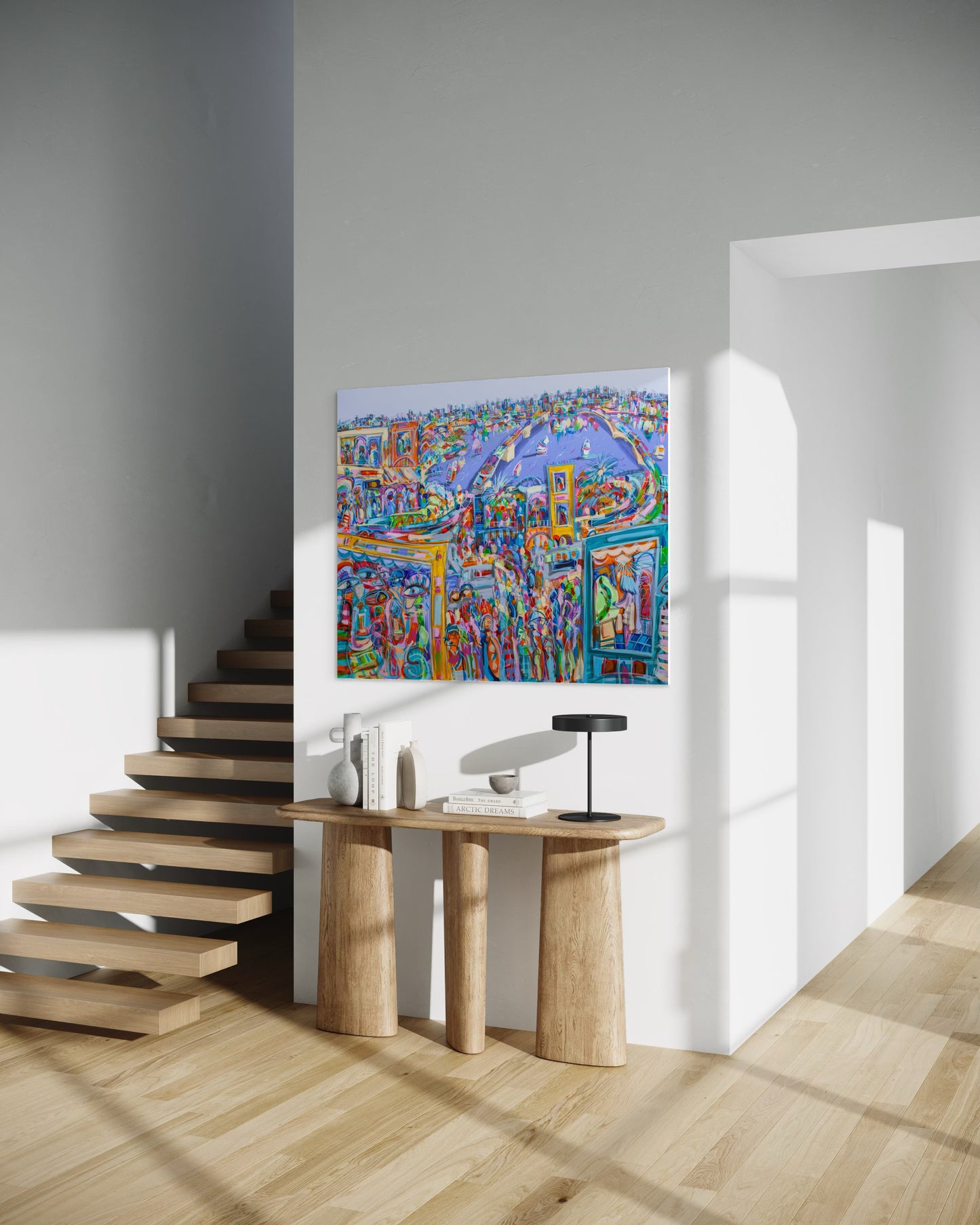 Urban Flow  120 x 100 cm