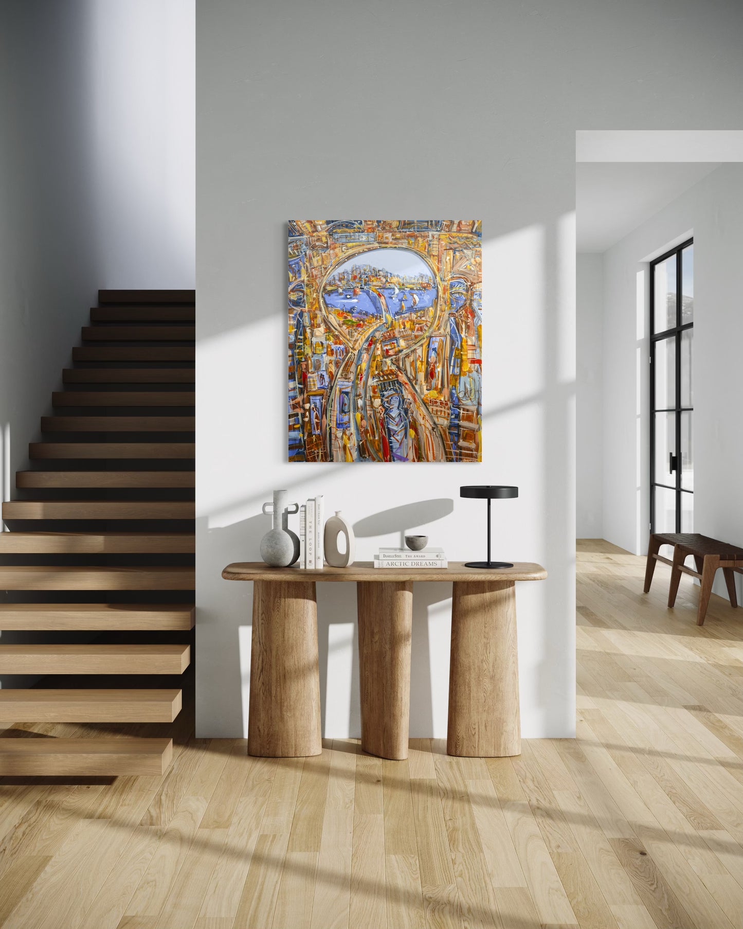 The World You Create  100 x 80 cm