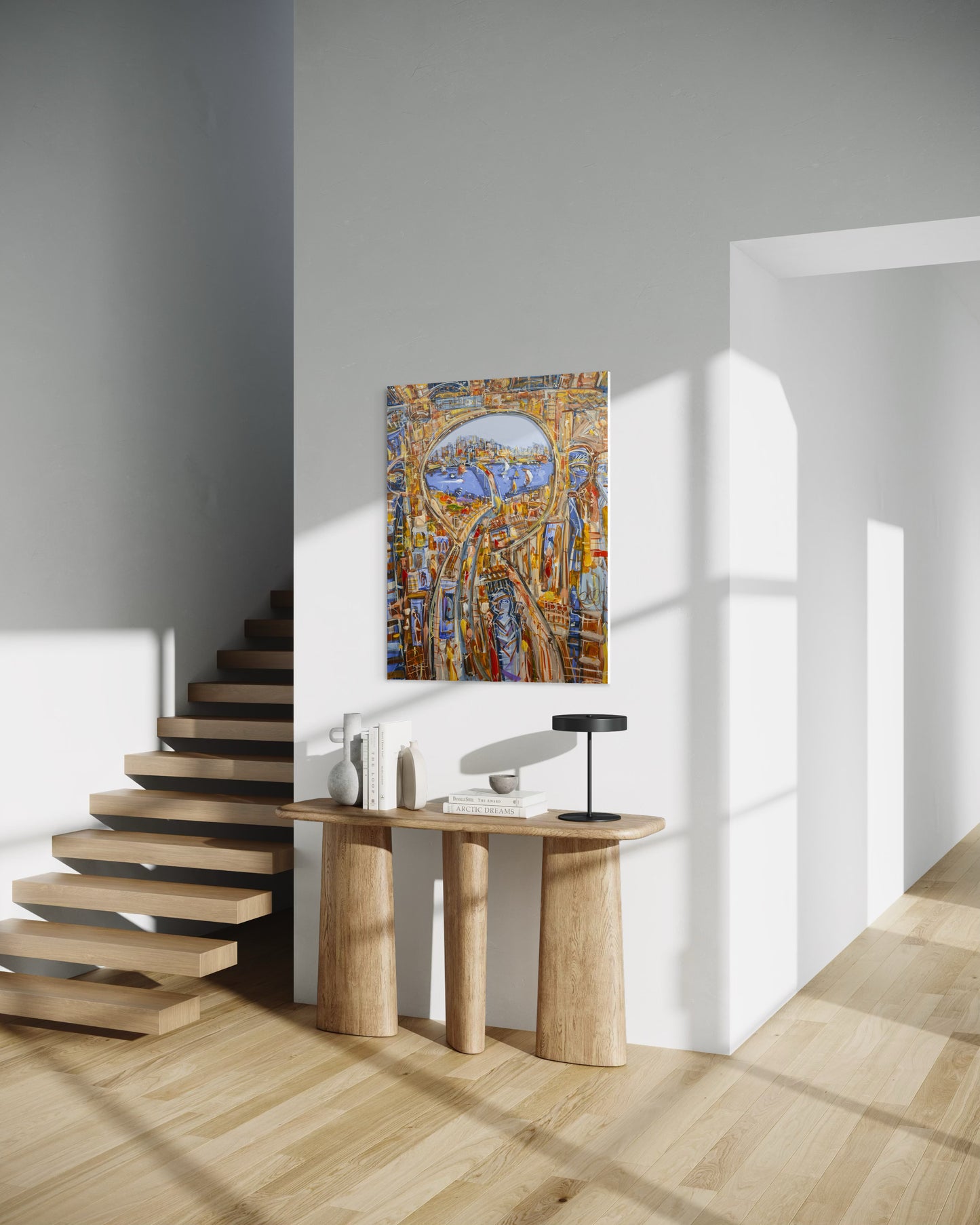 The World You Create  100 x 80 cm
