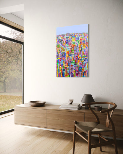 Under A Blue Sky  100 x 65 cm