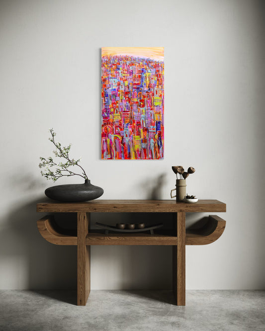 A New Beginning  90 x 50 cm