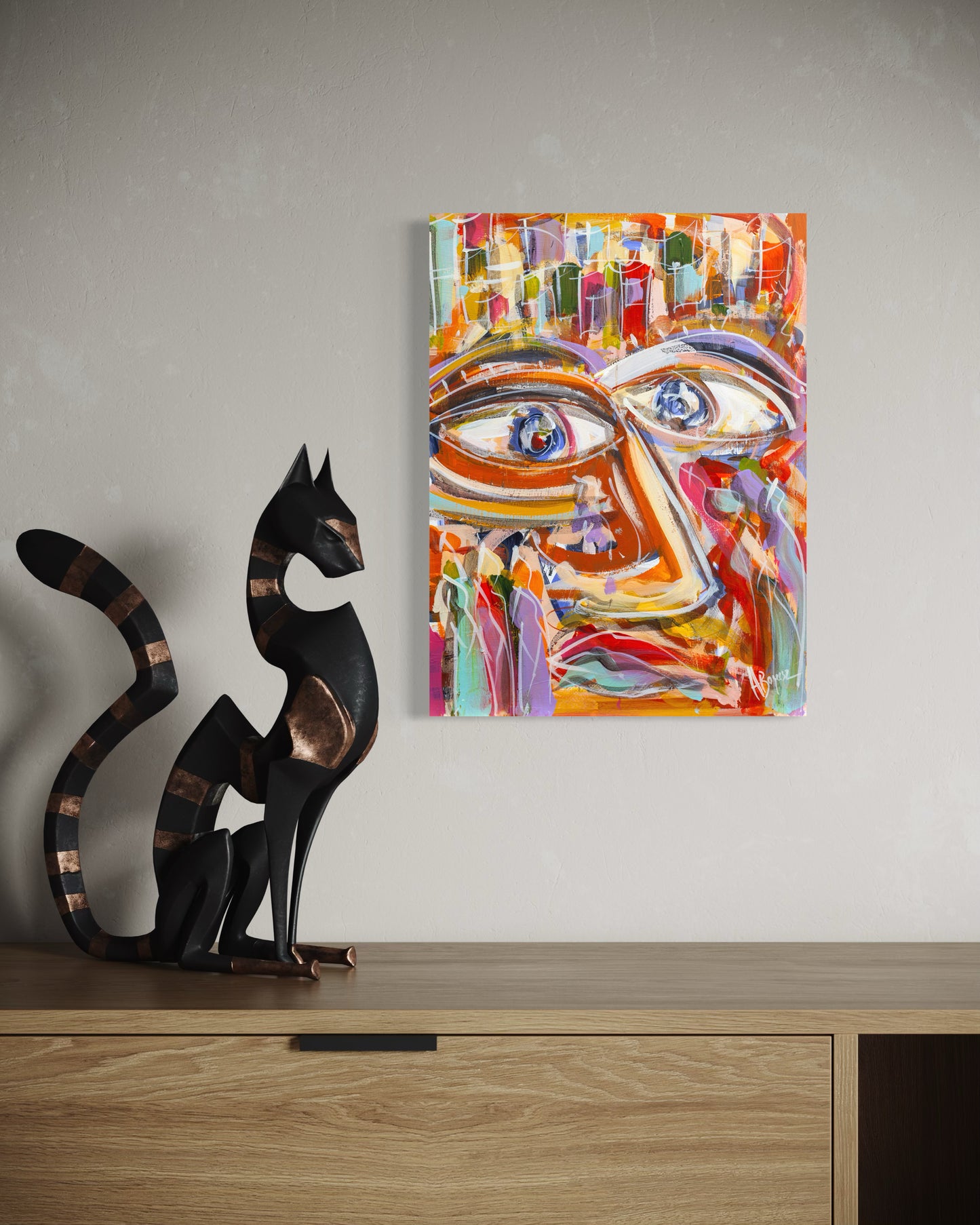 The Quandary  40 x 30 cm
