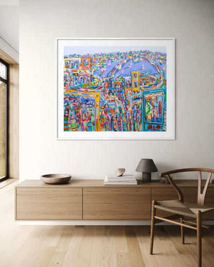 Urban Flow  120 x 100 cm