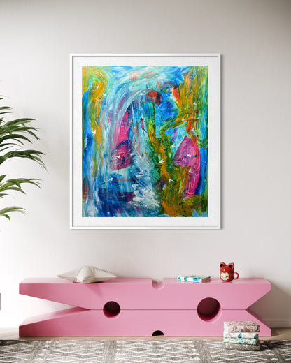 Dreamgirl. 120 x 100 cm