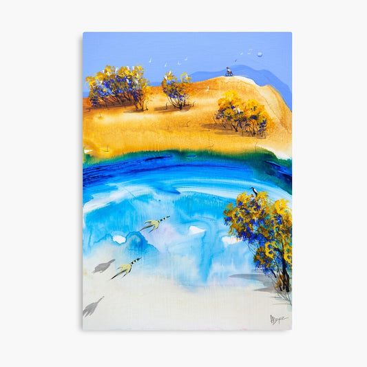 Eaux bleues